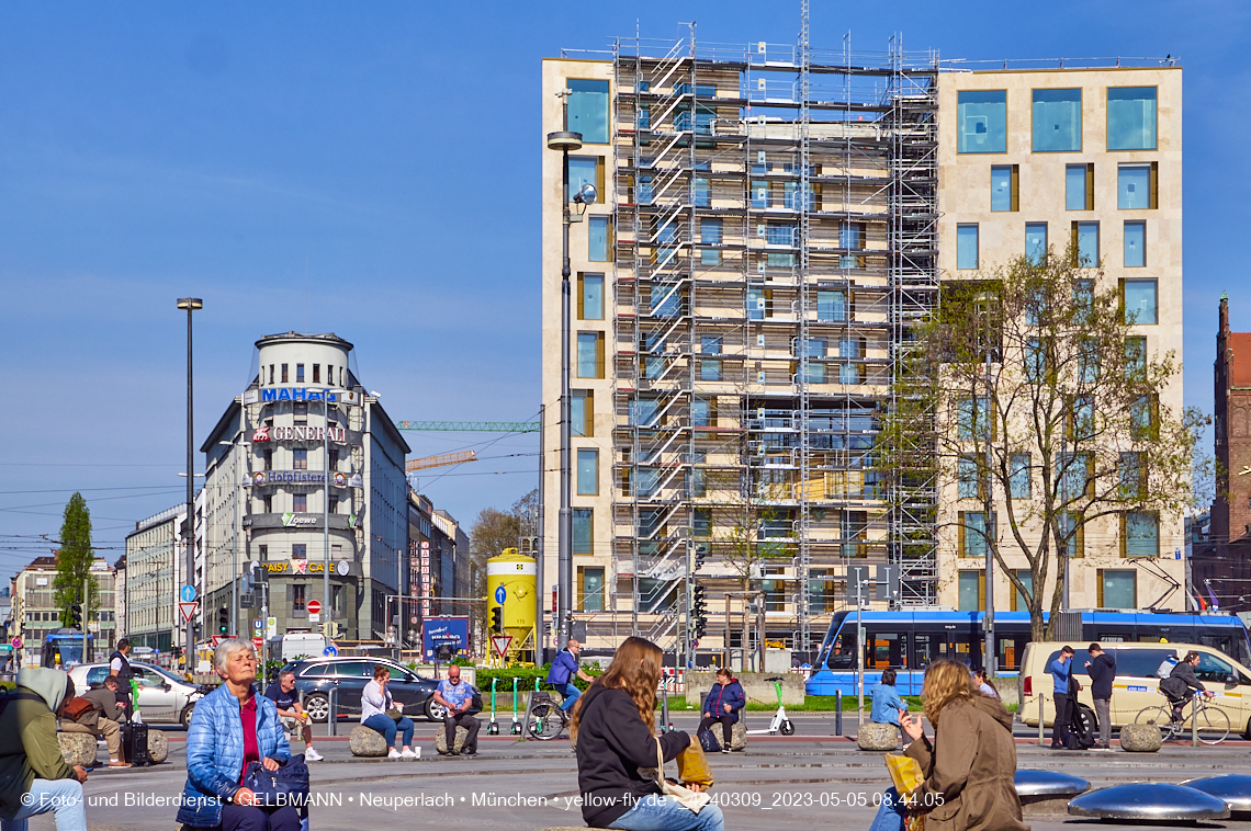 Mai 2023 - Neubau des Hotels Königshof am Stachus in München